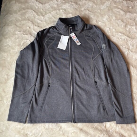North End Gravity Performance RBC Logo Grey Jacket Ladies Size M  NWT - Picture 1 of 12